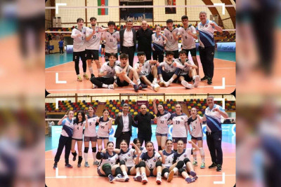 Sumqayıt Regional Voleybol klubunun komandaları bürünc medal qazanıblar