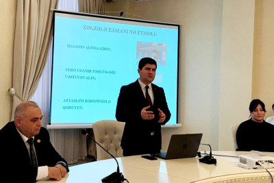FHN-in Sumqayıt Regional Mərkəzi təlim keçirib