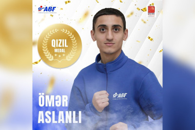 İdmançımız qitə birinciliyində qızıl medal qazanıb