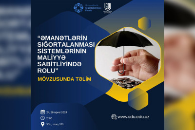 SDU-da 3 gün təlimlər keçiriləcək
