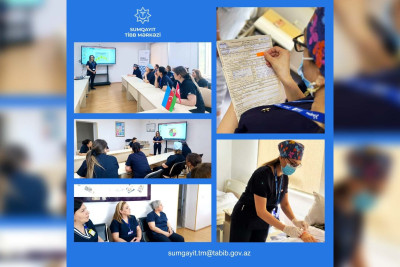 Tibb bacıları maarifləndirici seminarda iştirak ediblər