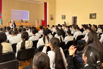 Məktəblilər ixtisas seçimi haqqında maarifləndirilib