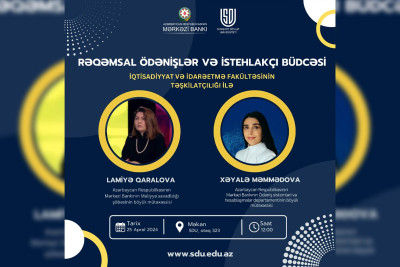 SDU tələbələrinə maliyyə savadlılığı izah olunacaq
