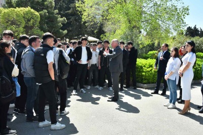 SDU-da şagirdlərin ali təhsil müəssisəsi ilə tanışlığı davam edir