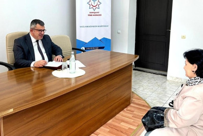 STM-in direktoru 20 vətəndaşın müraciətinə baxıb