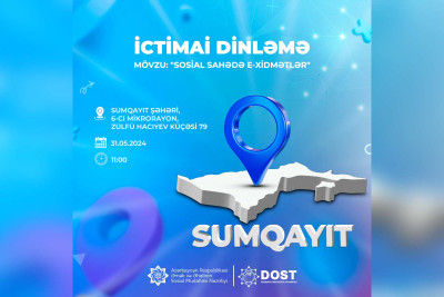 Sumqayıtda elektron xidmətlərə dair tədbir olacaq