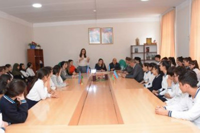 Şagirdlərə məişət zorakılığının törətdiyi fəsadlar izah edilib