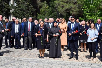 SDU-da şəhid tələbənin xatirə lövhəsi açılıb