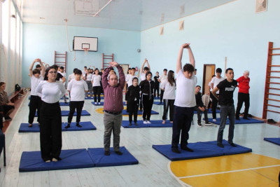 İnternat tipli gimnaziyada maarifləndirici tədbir keçirilib