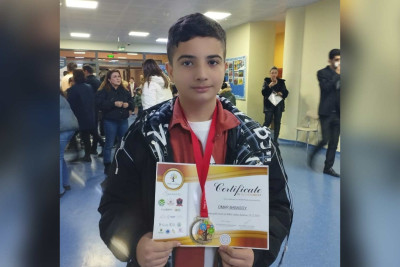 Məktəblimiz beynəlxalq riyaziyyat olimpiadasının qalibi olub