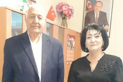Əməkdar müəllim Ayət Kərimova Veteranlar Təşkilatına üzv olub