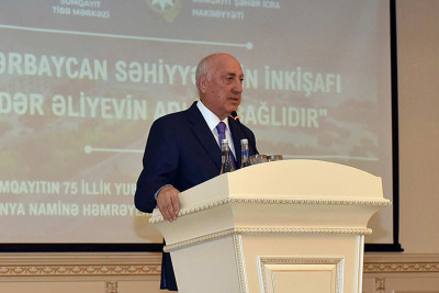 Heydər Əliyev Mərkəzində səhiyyənin inkişafına həsr olunmuş tədbir baş tutub