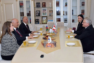 Lints şəhərinin meri Klaus Luger Sumqayıtda olub
