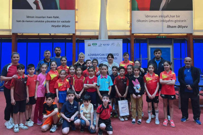 Stolüstü tennis üzrə ölkə turnirinin qalibləri məlum olublar