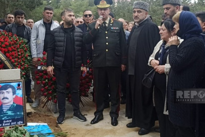 İtkin sayılan şəhidin nəşi Sumqayıta gətirilib