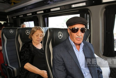Sumqayıtda məskunlaşmış şuşalılar yurdlarına dönüblər