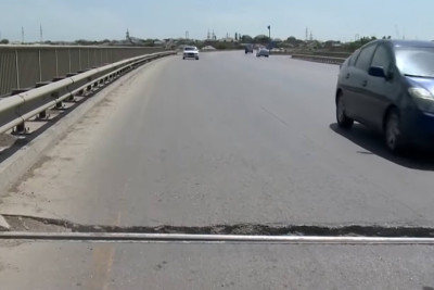 H.Z. Tağıyev və Sahil qəsəbələrini birləşdirən yolda körpü qəzalı vəziyyətdədir