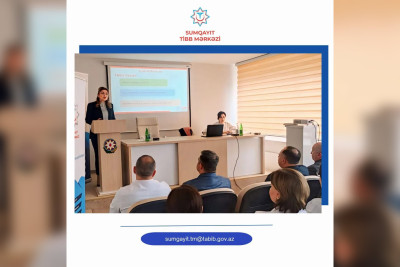 Səhiyyə işçiləri maarifləndirici təlimdə iştirak ediblər