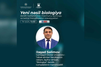 SDU-nun fakültə dekanı Təhsil İnstitutunun vebinarında çıxış edəcək