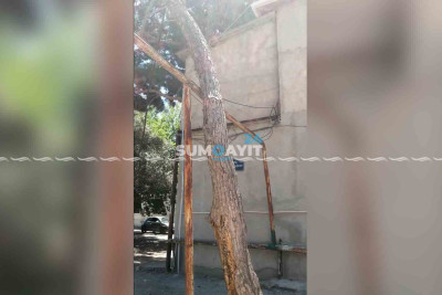 Sumqayıtda qaz borusu hər an qırıla bilər