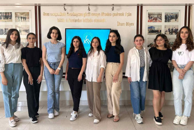 "Gələcək Mühəndislər" layihəsinin iştirakçıları yeni biliklərə yiyələniblər