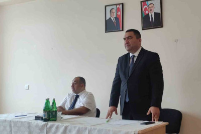 Müşfiq Məmmədli seçiciləri ilə görüşüb