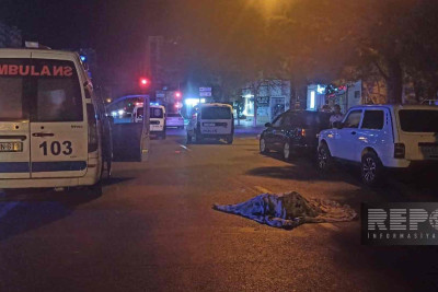 Sumqayıtın mərkəzində avtomobil piyadanı vuraraq öldürüb