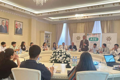 Sumqayıtda biznes mövzusunda görüş olub