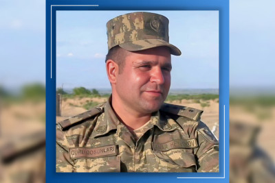 “Rəşadət” ordenli şəhid kapitanın mövlududur