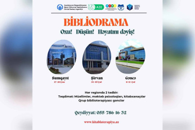“Bibliodrama” adlı iki təlim olacaq