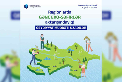 Sumqayıt gənclərinin nəzərinə: ekosəfir ola bilərsiniz