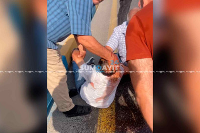 Sumqayıtda avtobus sərnişini açıq qapıdan yola yıxılıb