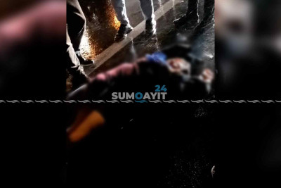 “Regnum”un yanında maşın yaşlı qadını vurub