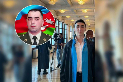 Qəhrəman şəhidimizin oğlu məzun olub