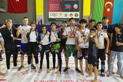 İdman Kompleksinin tələbələri çempionatdan 17 medalla dönüblər
