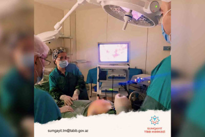 Sumqayıt xəstəxanasında yeni əməliyyatın icrasına başlanılıb