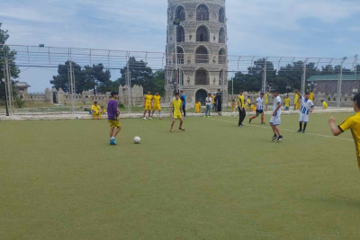 Yeniyetmə futbolçular arasında yoldaşlıq oyunları keçirilib