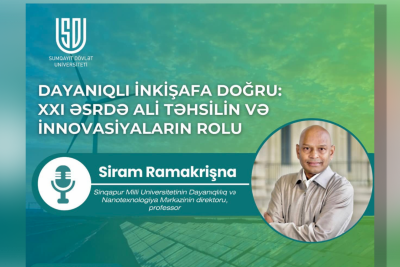 Sinqapur universitetinin professoru tələbələrə mühazirə oxuyacaq