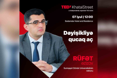 SDU-nun rektoru spiker qismində tədbirə qatılacaq