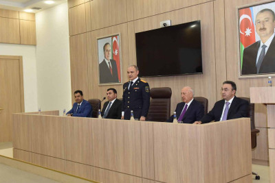 Sumqayıtda Polis Günü qeyd olunub
