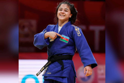 Sumqayıtlı qadın cüdoçu "Böyük Dəbilqə"də