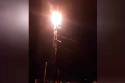 Coratda elektrik xətləri yanıb