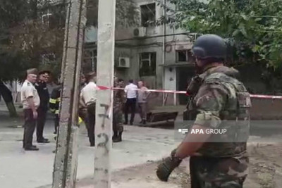 Qumbaranın partlamasından həlak olan kişinin FOTOSU