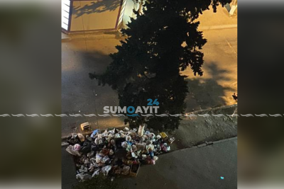Zibilin küçəyə atılması sakinləri narahat edir