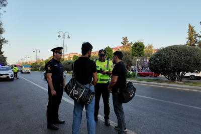 Sumqayıt polisi 58 min protokol tərtib edib
