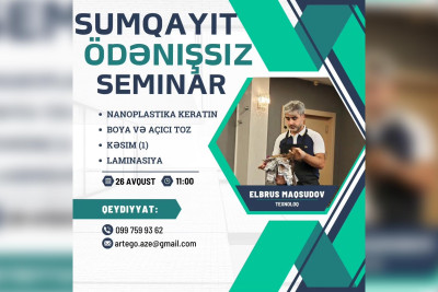 Sumqayıtda koloristlər üçün seminar təşkil olunacaq