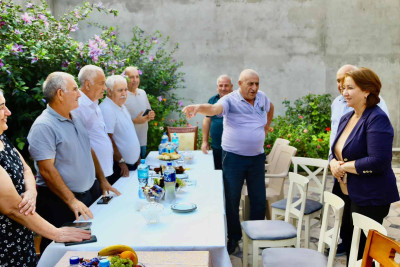 Deputatlığa namizəd Mehriban Vəliyeva “Yaşıldərə”də oldu