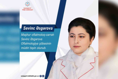 Məşhur professor oftalmologiya şöbəsinin müdiri olub
