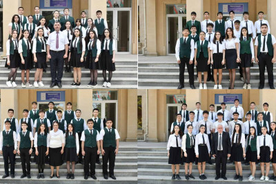 Gimnaziyanın bütün məzunları tələbə oldular