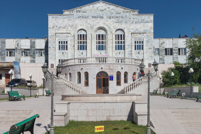 Prezident İlham Əliyev Qarabağ Universitetinin təmirdən sonra açılışında iştirak edib